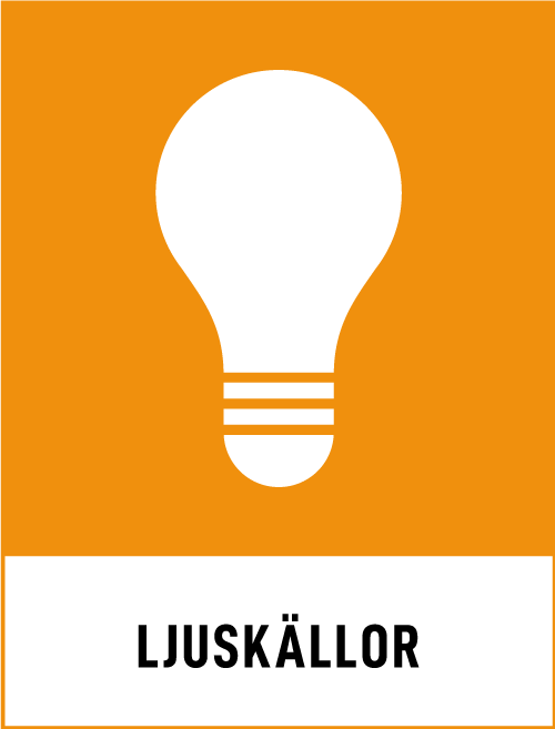 Ikon: Standardiserad ikon för ljuskällor