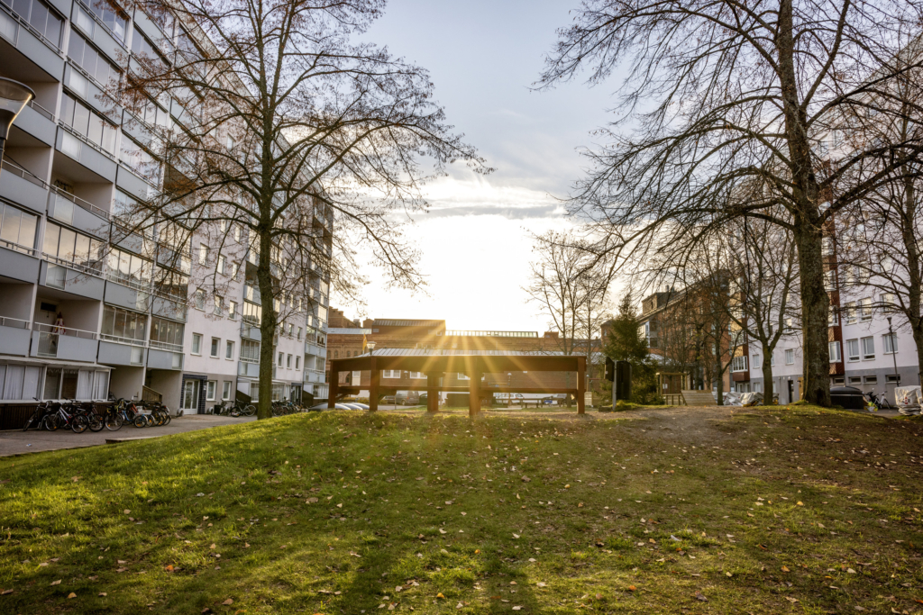 Innergård på Bergslagsgatan 20-26 