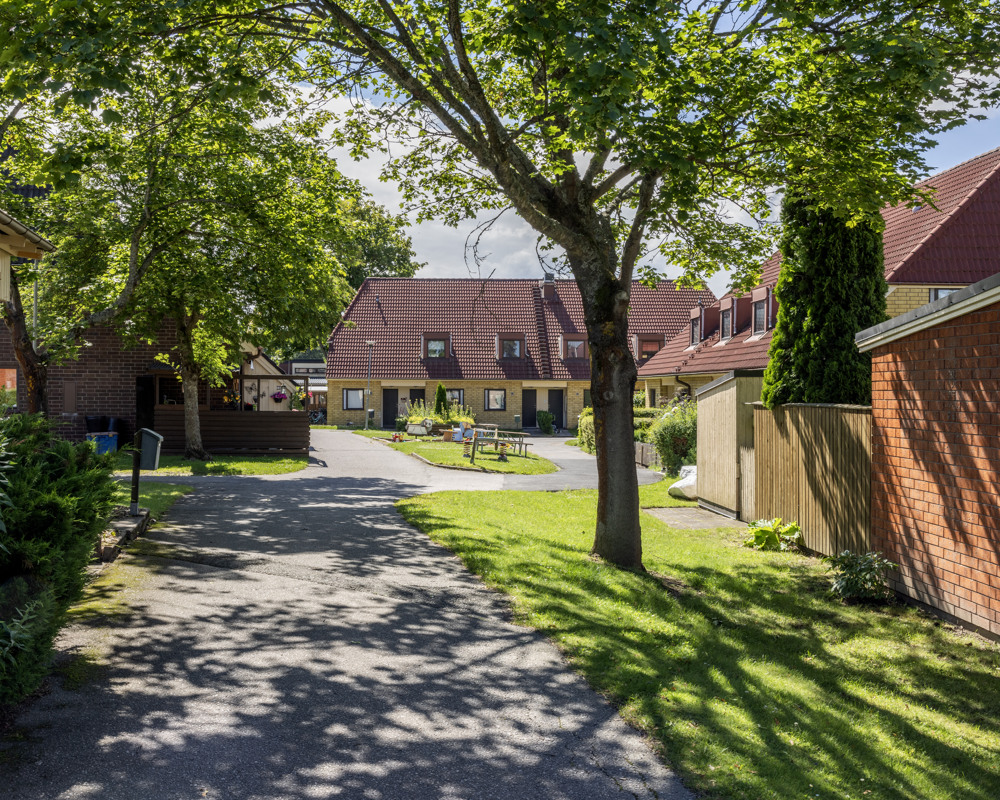 Fasadbild Frans Bloms gata 31-41. 