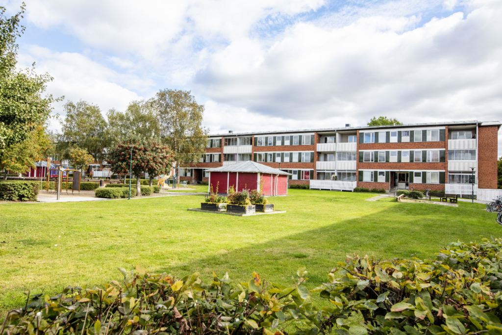 Fasadbild på Hammargatan 19-23.