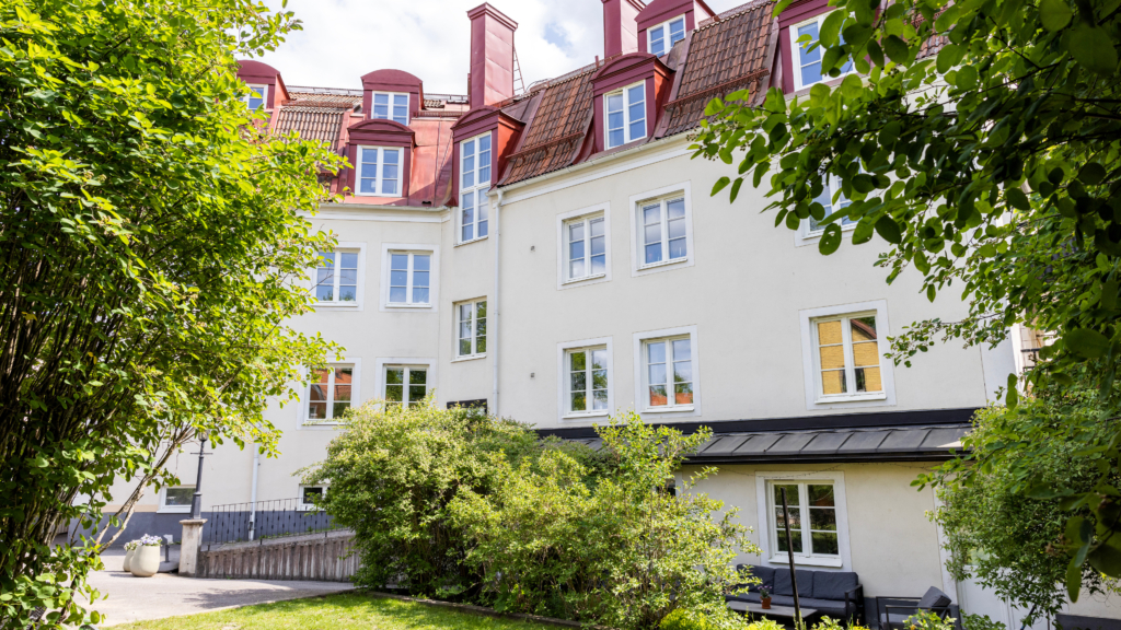 Områdesbild för Kneippen: fastighet på Linköpingsvägen 34.