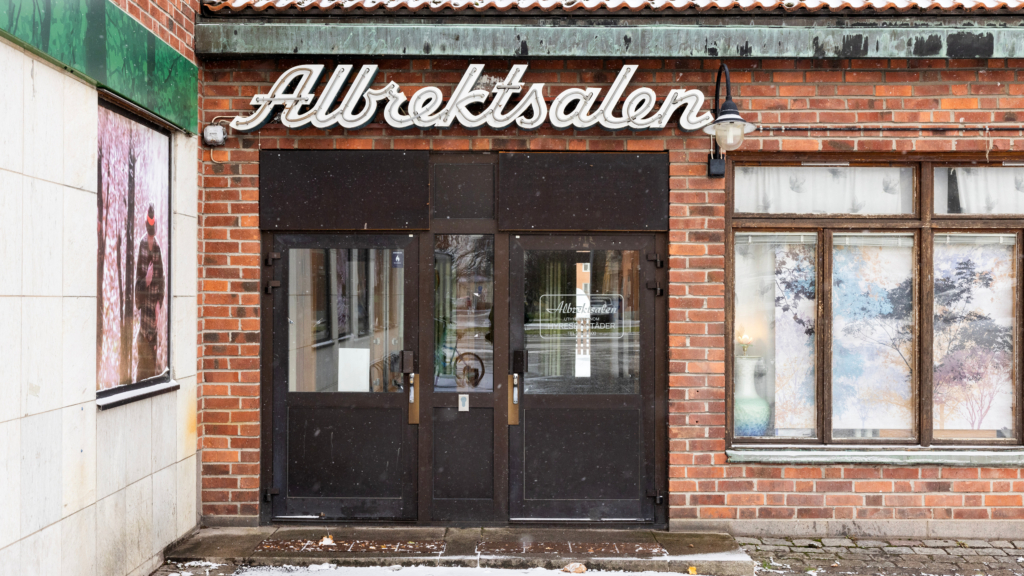 Evenemangslokal Albrektssalen: entré